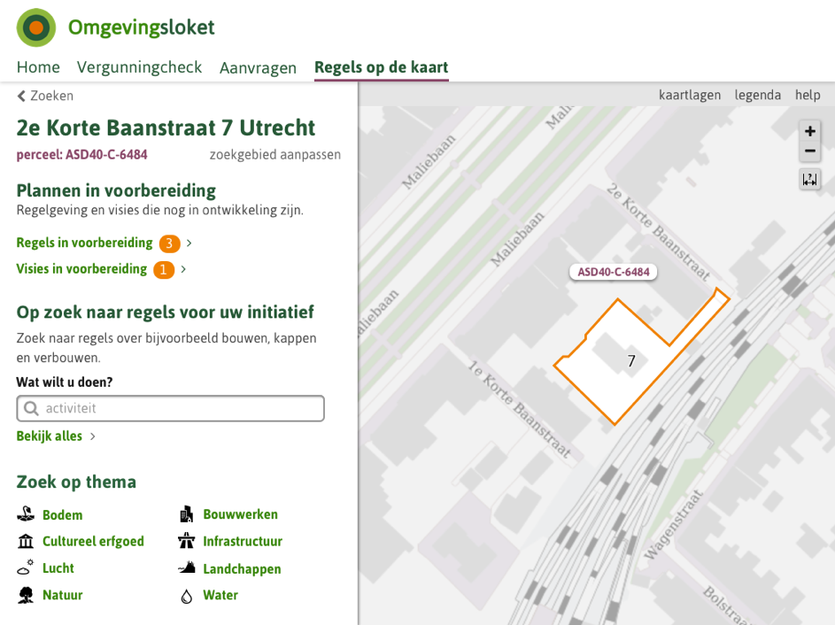 Environment Desk dashboard